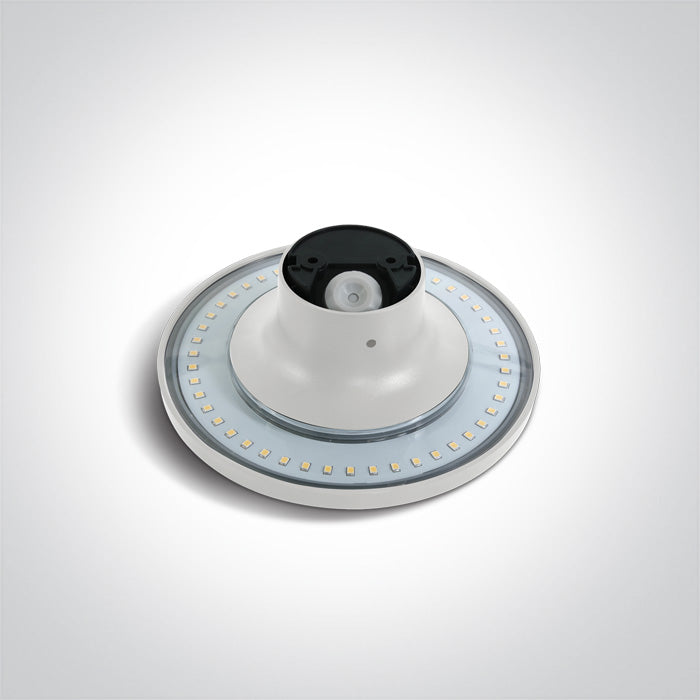 ONE Light Wall / Ceiling Light 7W 600lm 3000K CRI80 IP54 White 67450/W/W