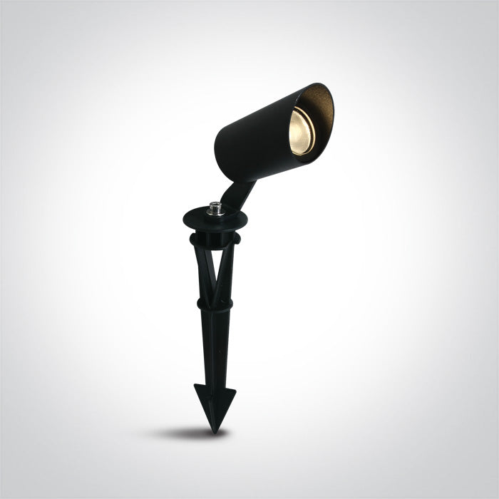 ONE Light | 67456/B/W BLACK COB LED 3W WW 36deg IP67 SPIKE 350mA - OEM NORDIC - Quality Parts Distribution