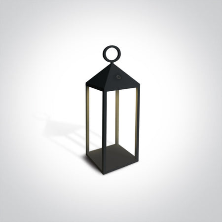 ONE Light | 67462/B/W BLACK LED 3w WW IP54 RECHARGEABLE - OEM NORDIC - Quality Parts Distribution