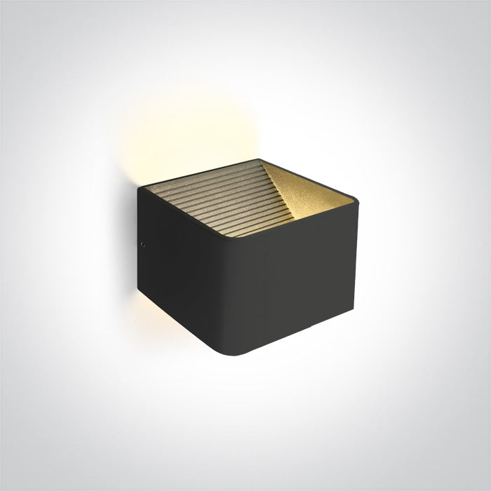 ONE Light Wall Light 6W 400lm 3000K CRI80 IP20 Black 67466A/B/W