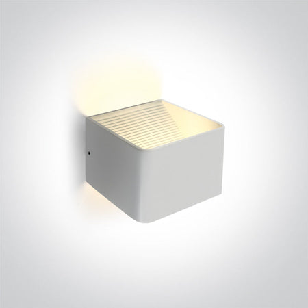 ONE Light Wall Light 6W 400lm 3000K CRI80 IP20 White 67466A/W/W