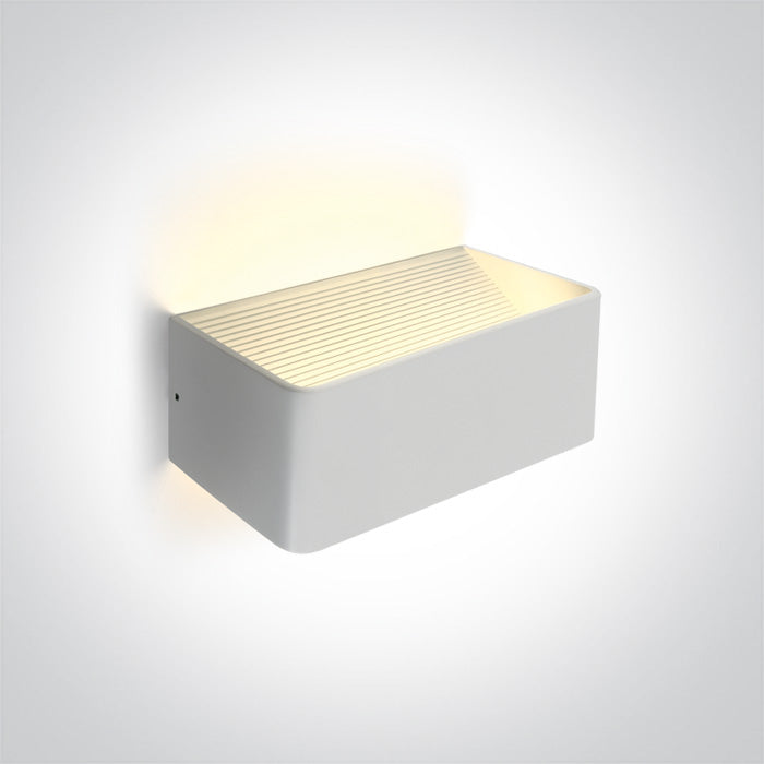 ONE Light | 67466B/W/W WHITE WALL LIGHT LED 6W WW IP20 230V - OEM NORDIC - Quality Parts Distribution