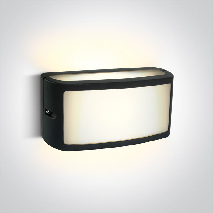 ONE Light Wall Light 10W 700lm 3000K CRI80 IP54 Anthracite 67474A/AN/W