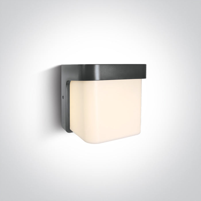 ONE Light | 67492/AN/W ANTHRACITE WALL LED 12W WW IP54 230V - OEM NORDIC - Quality Parts Distribution