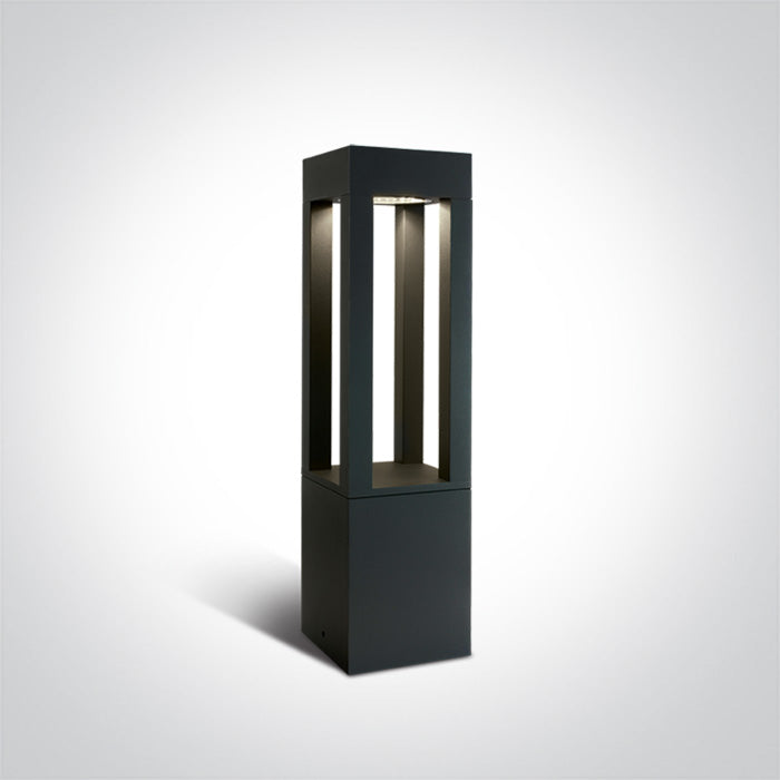 ONE Light | 67504/AN/C ANTHRACITE LED BOLLARD 60cm 22W CW IP65 230V - OEM NORDIC - Quality Parts Distribution