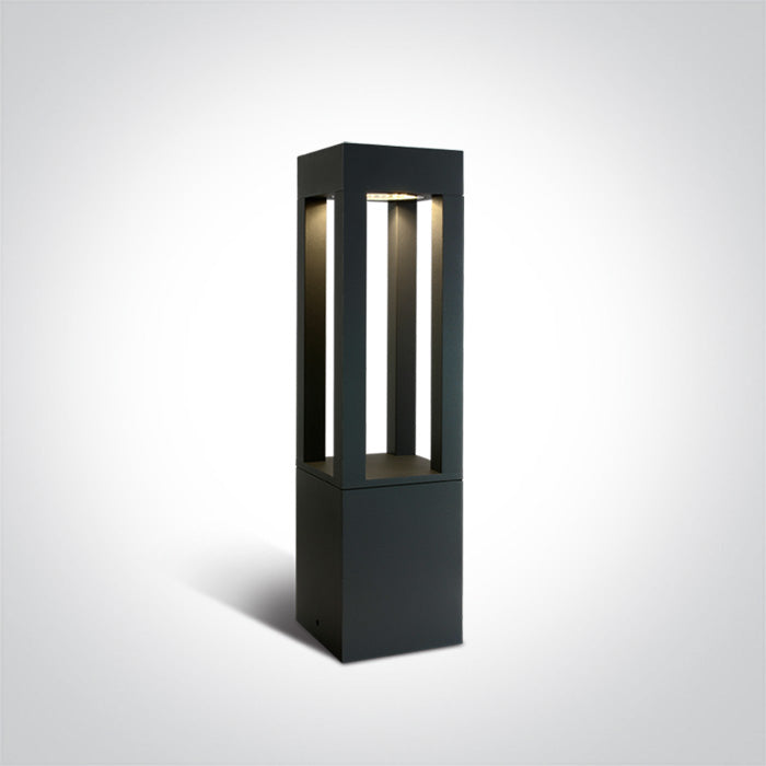 ONE Light | 67504/AN/W ANTHRACITE LED BOLLARD 60cm 22W WW IP65 230V - OEM NORDIC - Quality Parts Distribution