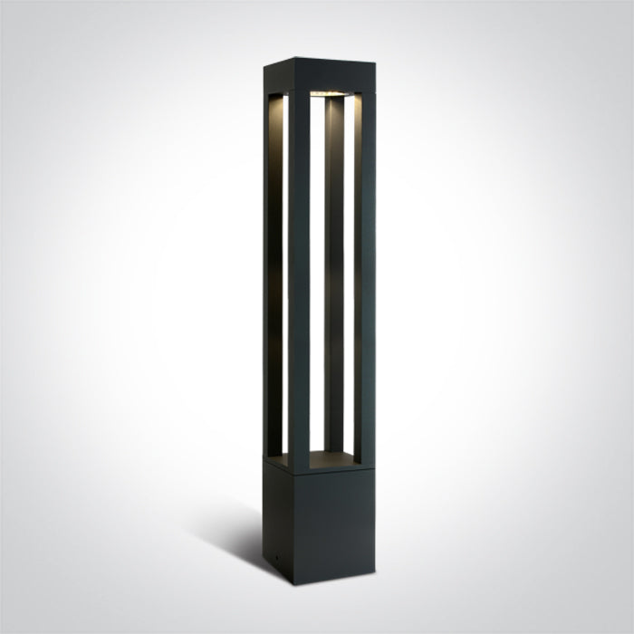 ONE Light | 67504A/AN/W ANTHRACITE LED BOLLARD 90cm 22W WW IP65 230V - OEM NORDIC - Quality Parts Distribution