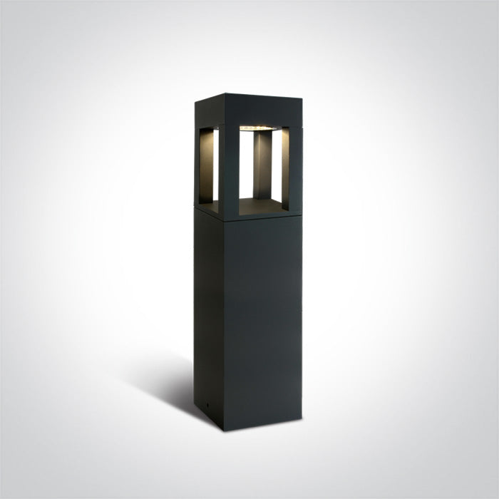 ONE Light | 67506/AN/W ANTHRACITE LED BOLLARD 60cm 22W WW IP65 230V - OEM NORDIC - Quality Parts Distribution