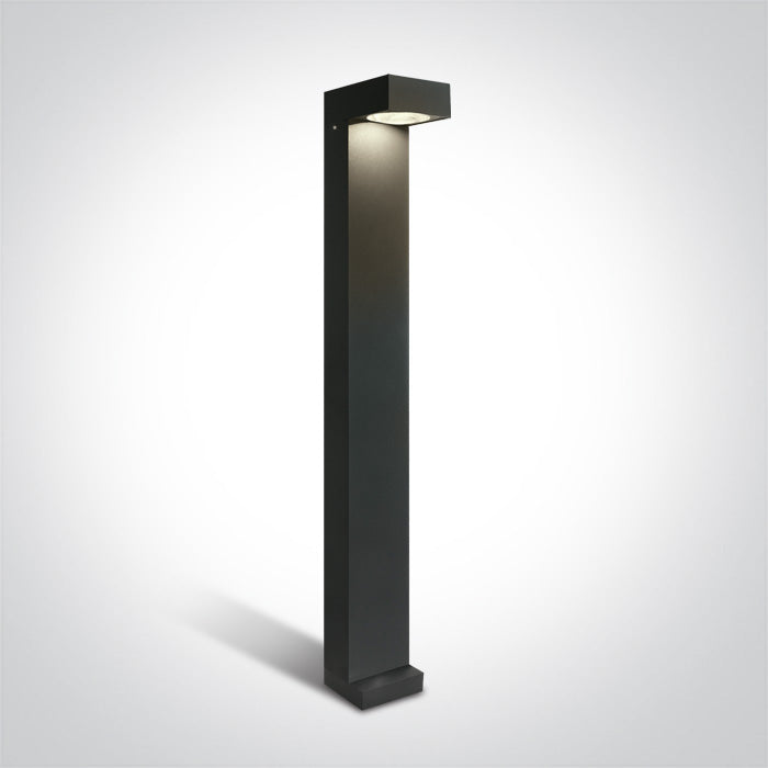 ONE Light | 67508/AN/C ANTHRACITE LED BOLLARD 70cm 6W CW IP65 230V - OEM NORDIC - Quality Parts Distribution