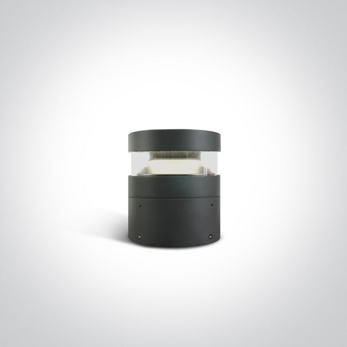 ONE Light | 67510/AN/C ANTHRACITE LED BOLLARD 20cm 20W CW IP65 230V - OEM NORDIC - Quality Parts Distribution