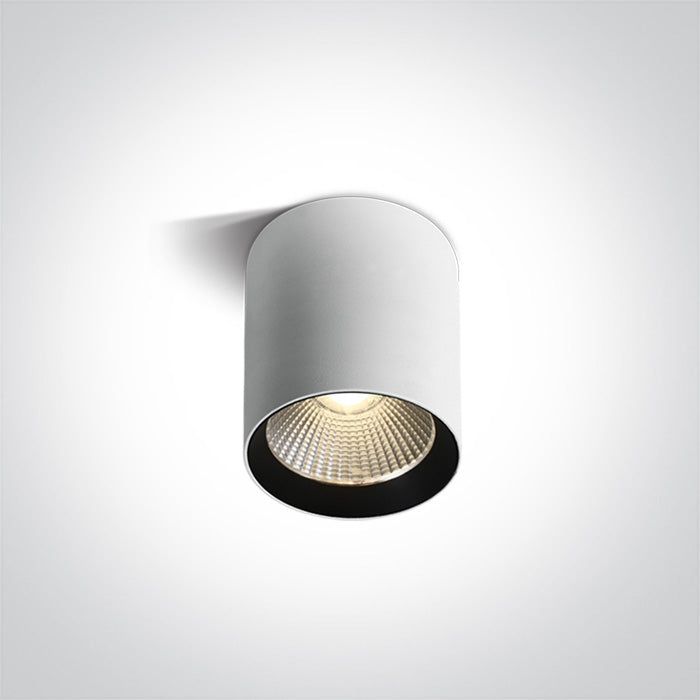 ONE Light | 67516A/W/W WHITE COB LED 15W WW IP65 230V DARK LIGHT - OEM NORDIC - Quality Parts Distribution