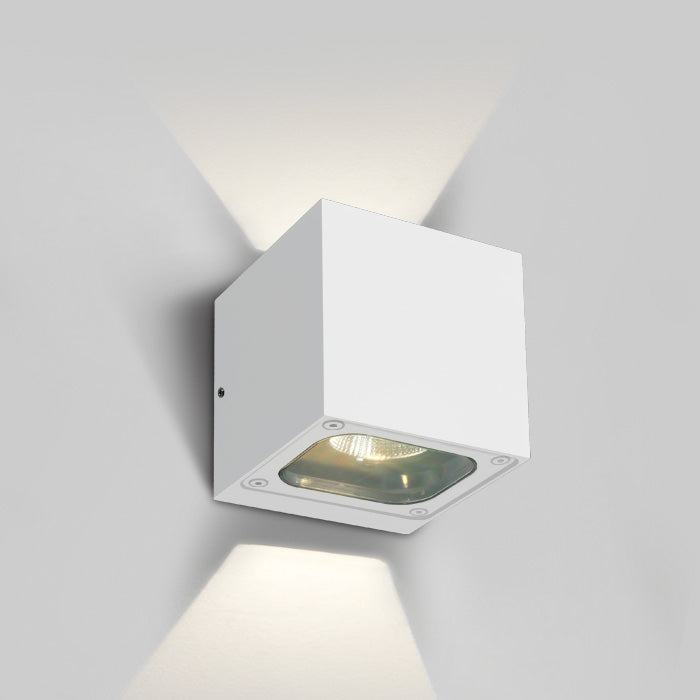 ONE Light | 67524B/W/W WHITE WALL LED 2X6W WW IP65 230V - OEM NORDIC - Quality Parts Distribution
