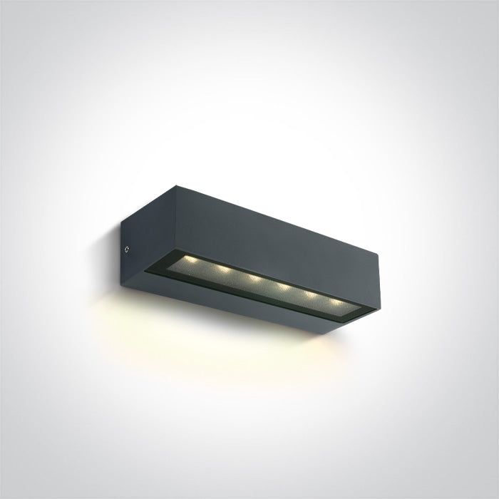 ONE Light | 67526A1/AN/W ANTHRACITE WALL 8W WW IP65 230V - OEM NORDIC - Quality Parts Distribution