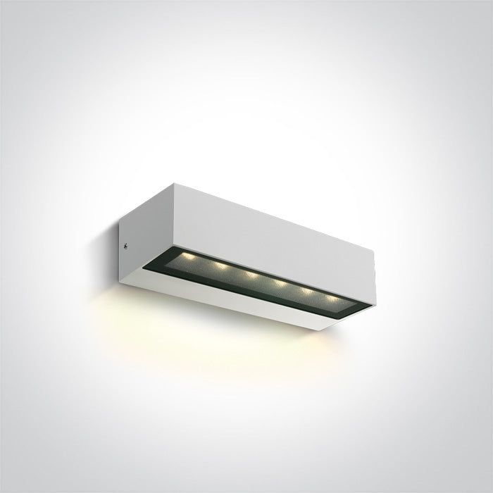 ONE Light | 67526A1/W/W WHITE WALL 8W WW IP65 230V - OEM NORDIC - Quality Parts Distribution