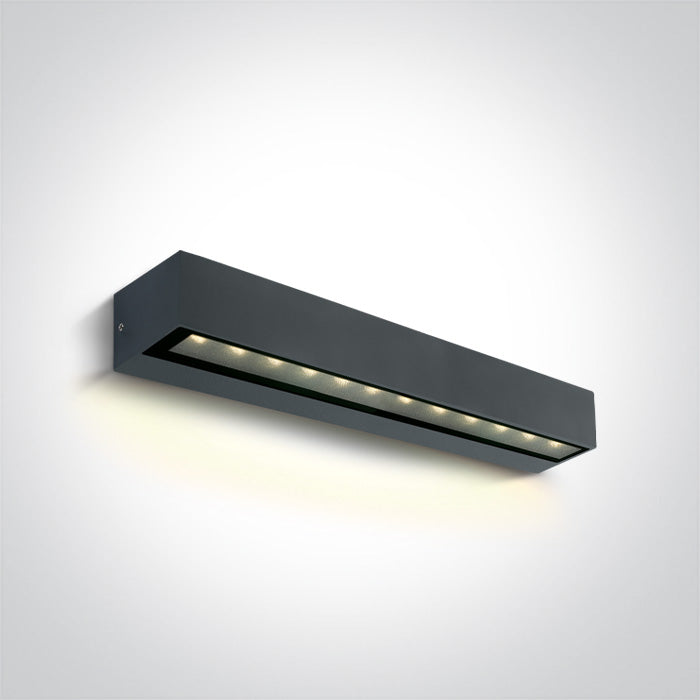 ONE Light | 67526A2/AN/W ANTHRACITE WALL 9W WW IP65 230V - OEM NORDIC - Quality Parts Distribution