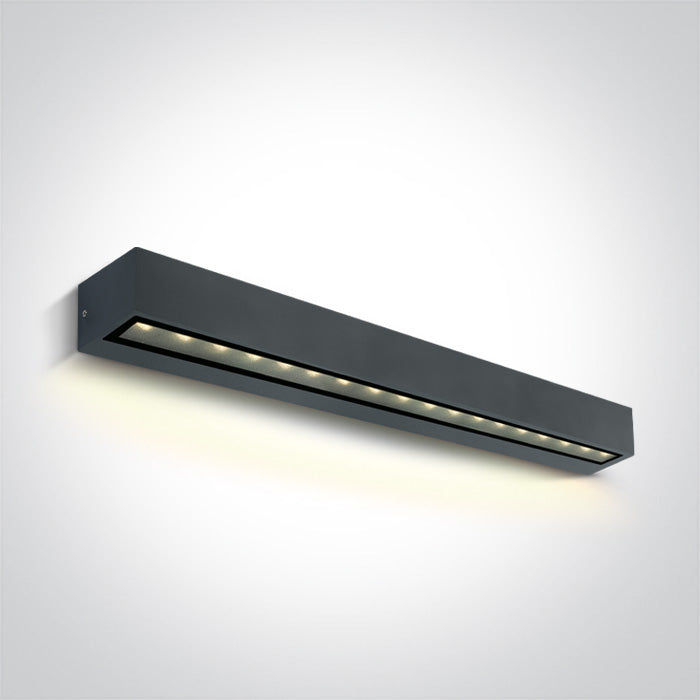 ONE Light | 67526A3/AN/W ANTHRACITE WALL 13W WW IP65 230V - OEM NORDIC - Quality Parts Distribution
