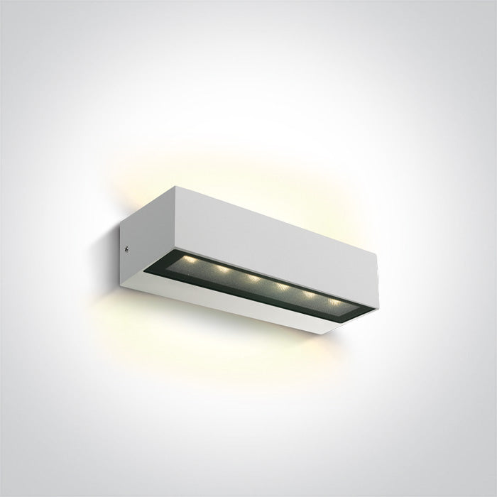 ONE Light | 67526B1/W/W WHITE WALL 2x6W WW IP65 230V - OEM NORDIC - Quality Parts Distribution