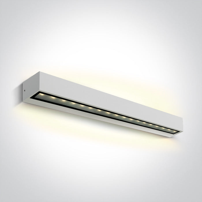ONE Light | 67526B3/W/W WHITE WALL 2x13W WW IP65 230V - OEM NORDIC - Quality Parts Distribution
