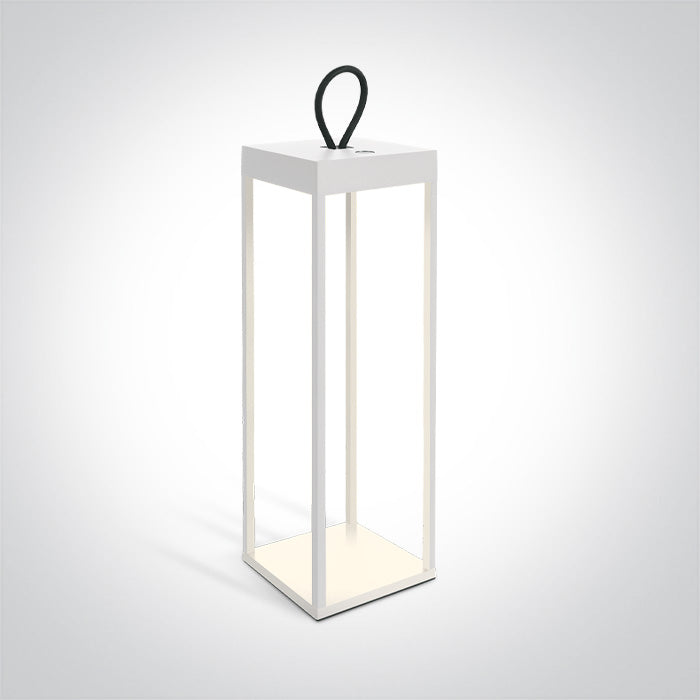 ONE Light | 67530B/W WHITE LED 2,2W CCTV RECHARGEABLE USB IP65 DIMMABLE - OEM NORDIC - Quality Parts Distribution
