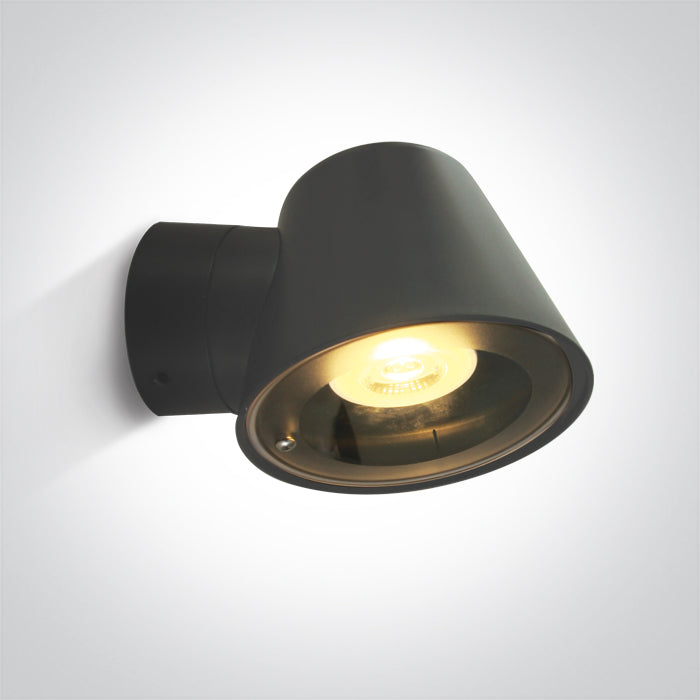 ONE Light | 67534A/AN ANTHRACITE WALL LIGHT GU10 6W IP65 100-240V - OEM NORDIC - Quality Parts Distribution