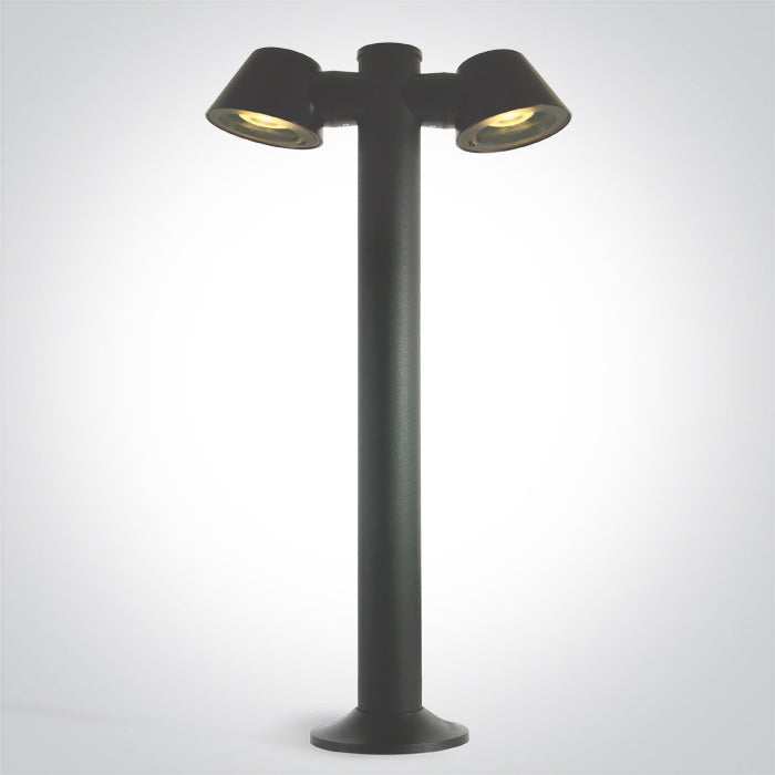 ONE Light Bollard Light GU10 2x6W IP65 Anthracite 67534C/AN