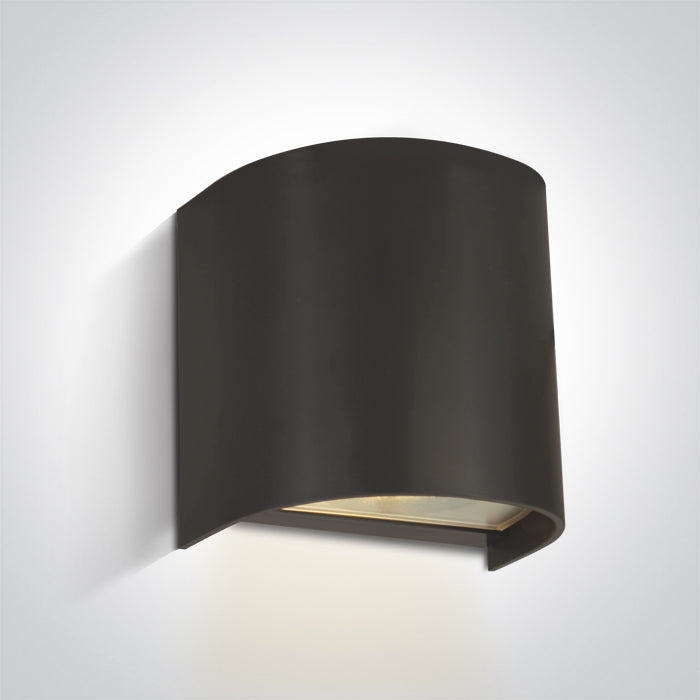 ONE Light | 67536A/AN ANTHRACITE WALL LIGHT GU10 6W IP65 100-240V - OEM NORDIC - Quality Parts Distribution