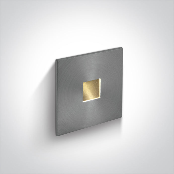 ONE Light | 68004A/AL/W ALUMINIUM RECESSED 1W WW DARK LIGHT IP54 350mA - OEM NORDIC - Quality Parts Distribution