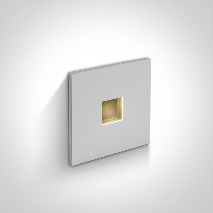 ONE Light | 68004A/W/W WHITE RECESSED 1W WW DARK LIGHT IP54 350mA - OEM NORDIC - Quality Parts Distribution