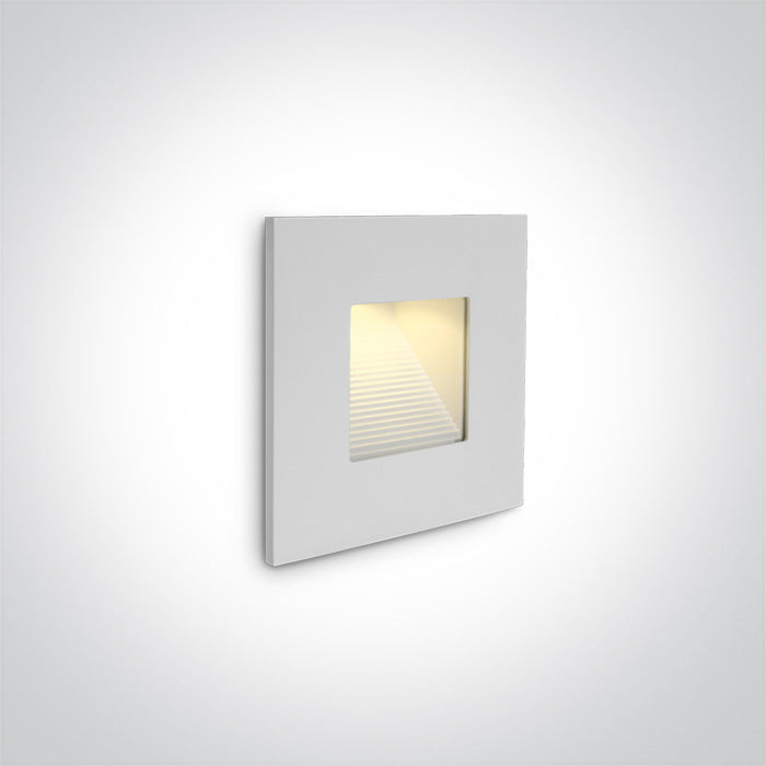 ONE Light | 68006N/W WALL RECESSED 1W LED WW IP44 230V BODY ONLY - OEM NORDIC - Quality Parts Distribution