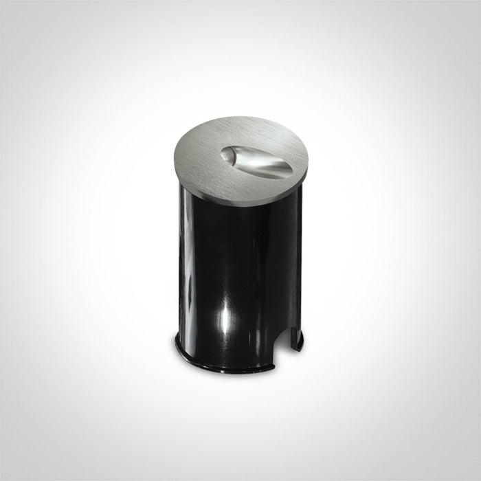 ONE Light Recessed Wall Light 3W 3000K IP54 Aluminium 68030/AL/W