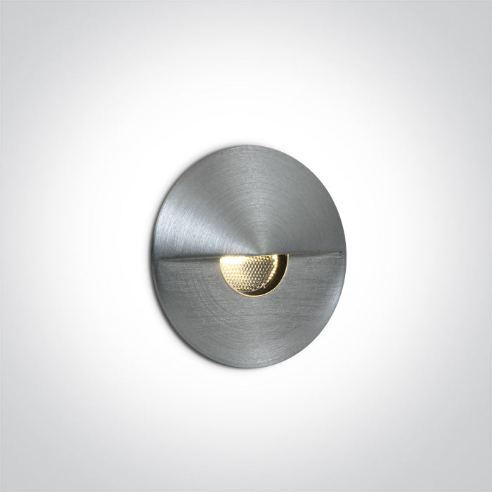 ONE Light | 68070/AL/W ALUMINIUM IP65 WALL / STEP COB LED 1W WW 36deg 350mA - OEM NORDIC - Quality Parts Distribution