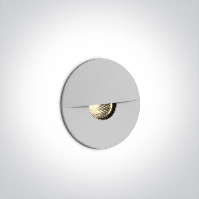 ONE Light | 68070/W/W WHITE IP65 WALL / STEP COB LED 1W WW 36deg 350mA - OEM NORDIC - Quality Parts Distribution