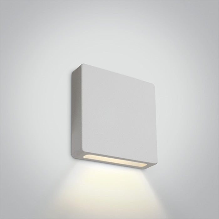 ONE Light | 68074A/W/W WHITE IP65 WALL RECESSED COB LED 2w WW 700mA DARK LIGHT - OEM NORDIC - Quality Parts Distribution