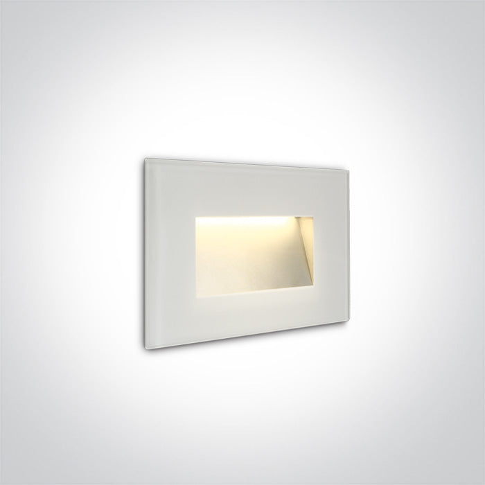 ONE Light | 68076/W/W WHITE IP65 LED 3W WW 230V - OEM NORDIC - Quality Parts Distribution