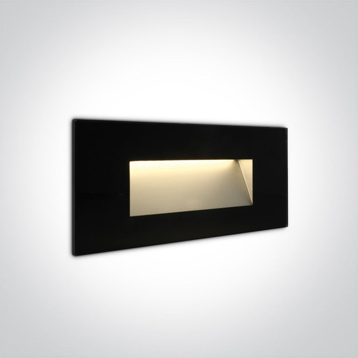 ONE Light | 68076A/B/W BLACK IP65 LED 4W WW 230V - OEM NORDIC - Quality Parts Distribution