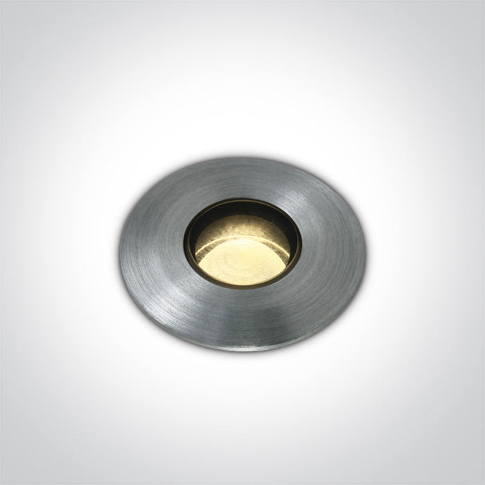 ONE Light | 69042M/AL/W ALUMINIUM IP67 INGROUND LED WW 1w/2w 350mA/700mA - OEM NORDIC - Quality Parts Distribution