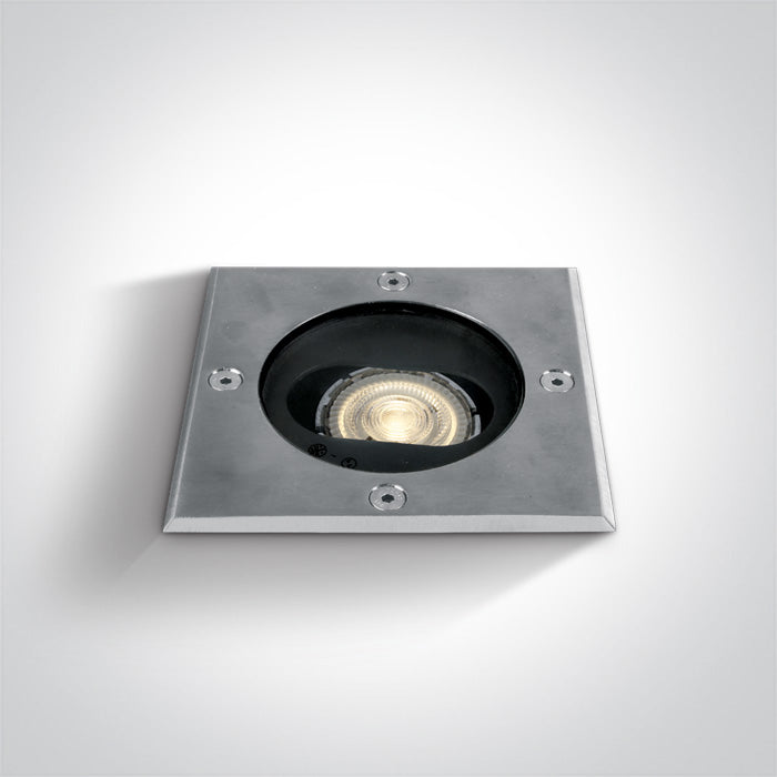 ONE Light | 69048G SS316 INGROUND 10W GU10 IP67 ADJUSTABLE SQUARE - OEM NORDIC - Quality Parts Distribution