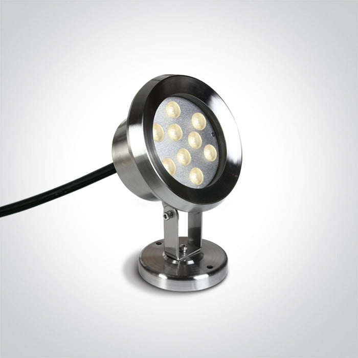 ONE Light Recessed Wall Light 9W 600lm 4000K CRI80 IP68 Stainless Steel 69064C/C