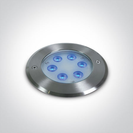 ONE Light | 69066B/BL 6X1W BLUE LED SS316 IP68 RECESSED UNDERWATER 24V - OEM NORDIC - Quality Parts Distribution