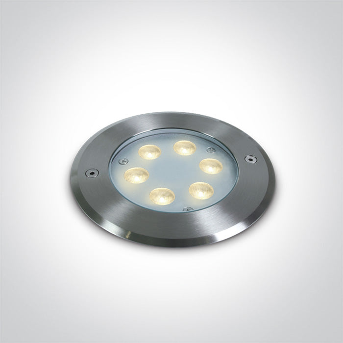 ONE Light Recessed Wall Light 6W 420lm 3000K CRI80 IP68 Stainless Steel 69066B/W