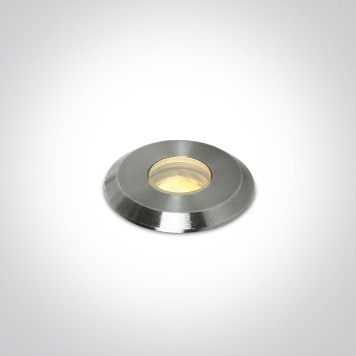ONE Light Recessed Wall Light ,3W 30lm 3000K CRI80 IP68 Stainless Steel 69066M/W