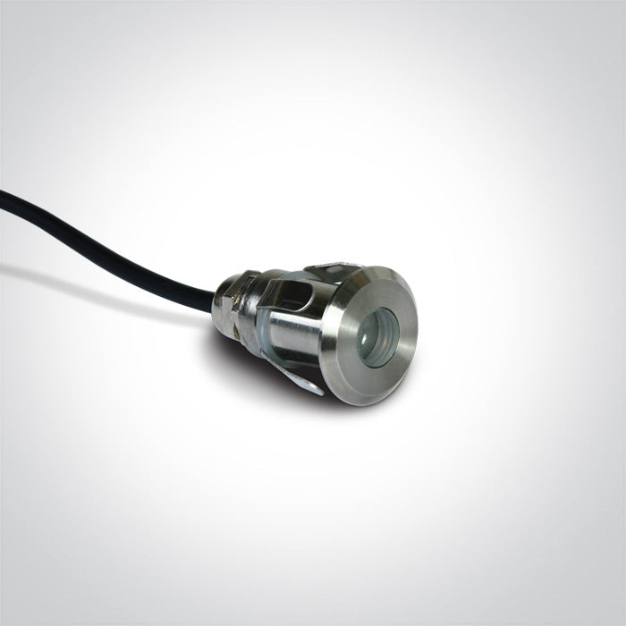 ONE Light Recessed Wall Light ,3W 30lm 3000K CRI80 IP68 Stainless Steel 69066M/W