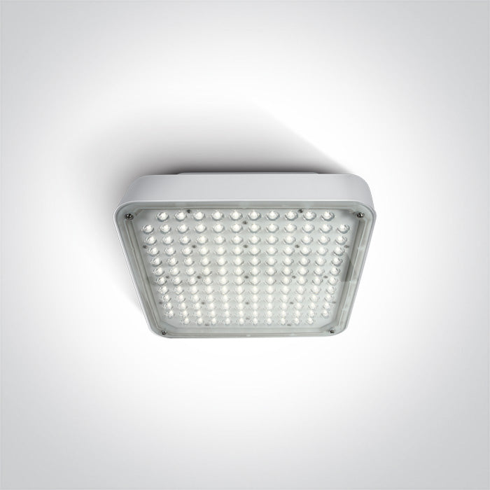 ONE Light | 7058/W/D WHITE LED SURFACE 120W DL IP65 100-240V - OEM NORDIC - Quality Parts Distribution