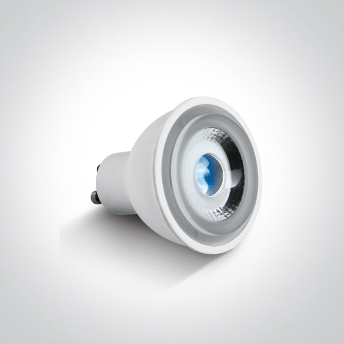 ONE Light | 7306CG/BL COB LED 5W BLUE GU10 60deg 230v - OEM NORDIC - Quality Parts Distribution