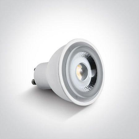 ONE Light GU10 LED Lamp 6W 600lm 3000K CRI85 7306CGD/W