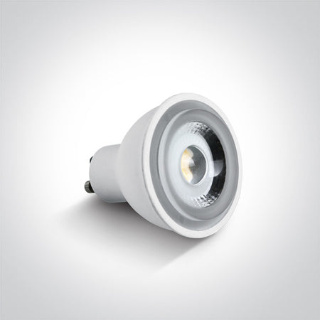 ONE Light | 7303CG/W WHITE COB LED 3W WW GU10 60deg 230v - OEM NORDIC - Quality Parts Distribution
