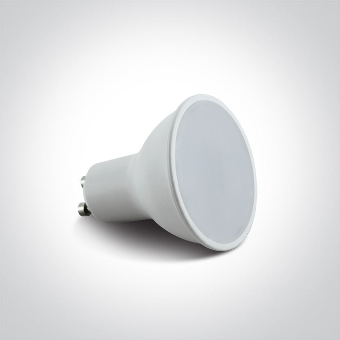 ONE Light GU10 LED Lamp 7W 600lm 3000K CRI80 7307BG/W