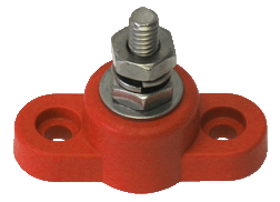 VTE 77025N02 Small Base Power Post, 1/4" – Red