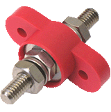 VTE 77231N02 Small Feed through Power bushing, Brass core, 5/16"