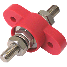 VTE 77231N02 Small Feed through Power bushing, Brass core, 5/16"